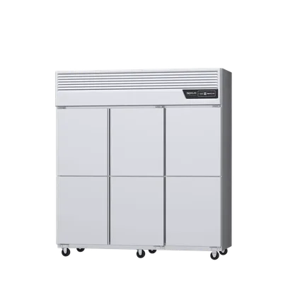 2 хаалгатай хөлдөөгч нерж SRF-670E 450L 600*700*2000 SOMCLAN