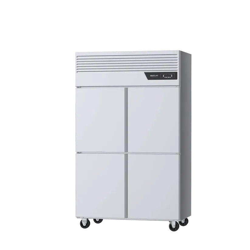 4 хаалгатай хөлдөөгч гүн нерж SRF-1270E 900L 1200*700*2000 SOMCLAN